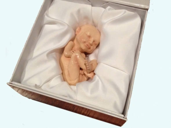 réplica bebê 3D