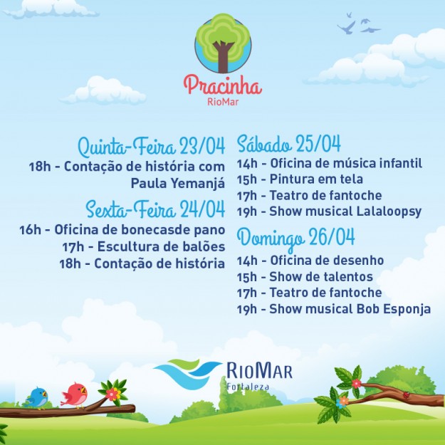 programação infantil fortaleza
