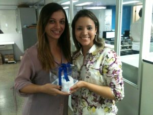 Élida Almeida (Odontosystem) e Gleiciane Rios (O POVO)