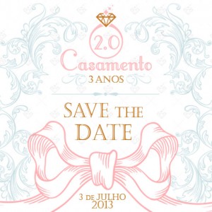 Casamento 2.0 - Save the date