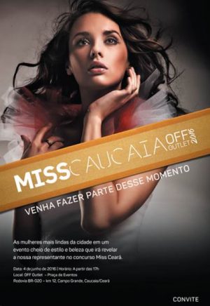 Miss Caucaia Convite