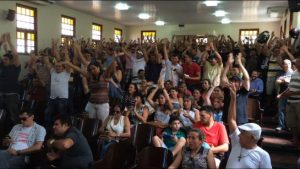 Categoria reivindicava o bônus em greve deste ano (Foto: Divulgação)