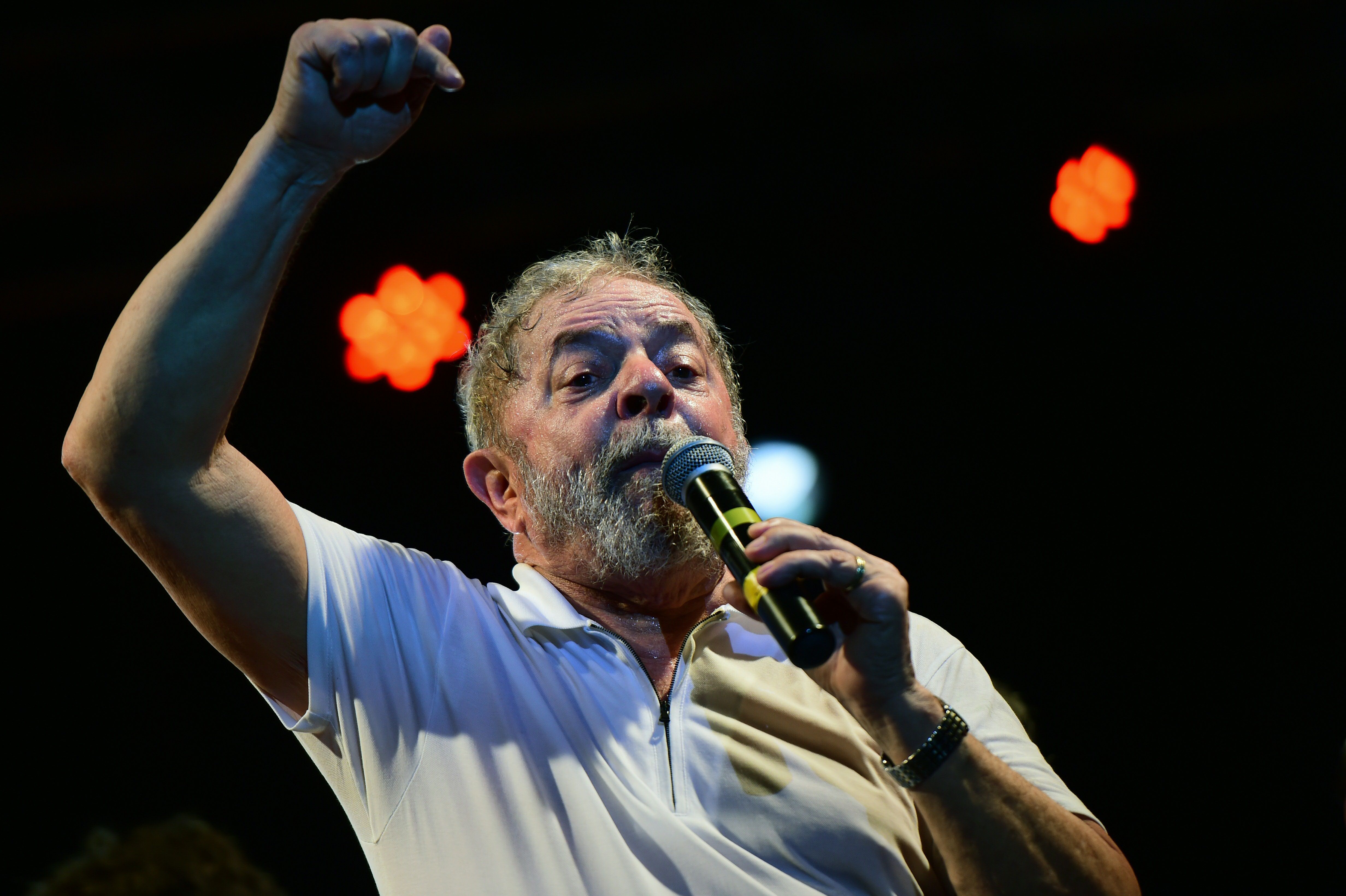 Lula reafirmou manter candidatura à Presidência (Foto: Christophe Simon/AFP)