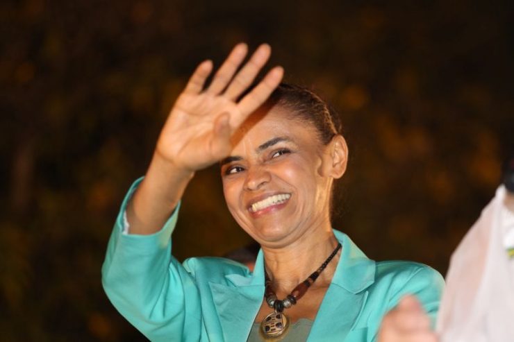 Marina Silva esteve em Fortaleza na campanha de 2014