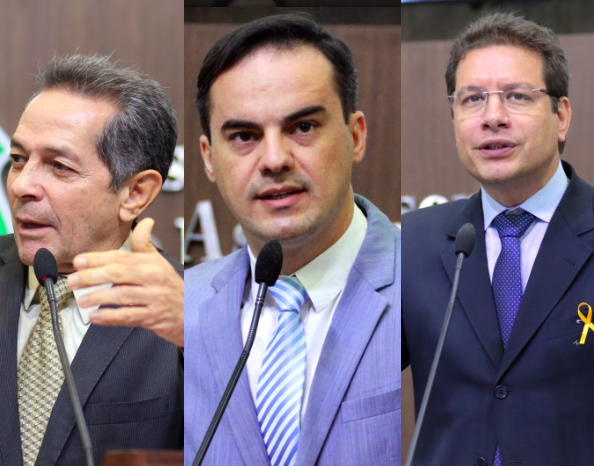 Deputados de oposição na AL (Foto: Divulgação)