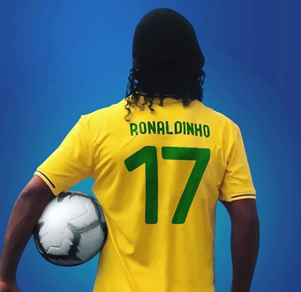 Ronaldinho Gaúcho declarou apoio a Bolsonaro nas redes (Foto: Reprodução)
