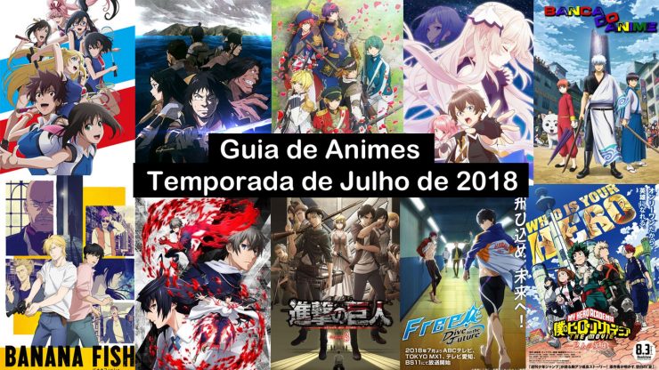 Temporada de animes Verão 2018, o que Juninho vai assistir