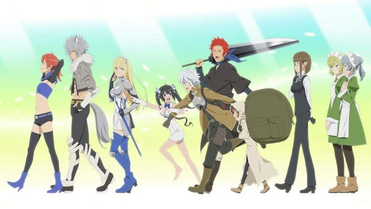 Dungeon ni Deai 2 ganha novo trailer e visual dos personagens
