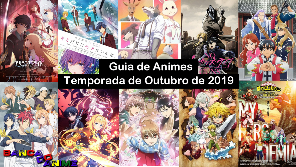 Guia de Animes temporada de Outubro de 2019 – Tomodachi Nerd's