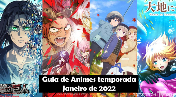 guia de anime temporada de janeiro 2022